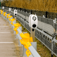 EV Charger barriers